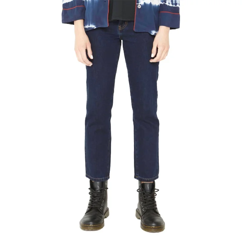 Hot Brand Discounts Women's Aegean Straight Jean In Dark Indigo