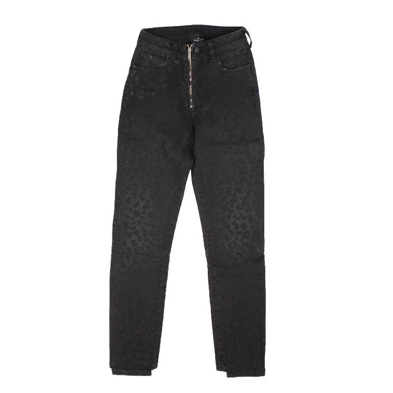 Trendy Styles RINSE WASH LEOPARD BIKER JNS