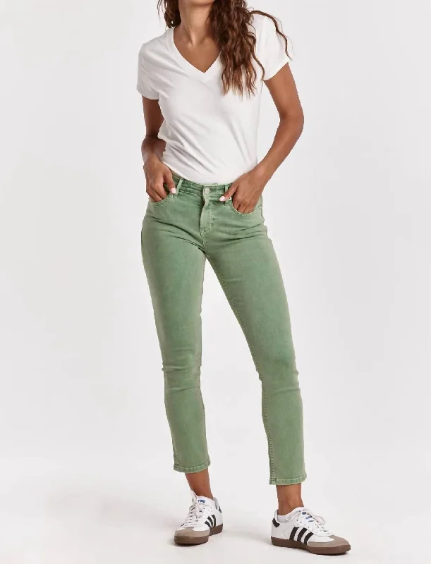 Dive Into Trendy Styles Blaire Straight Jean In Nephrite