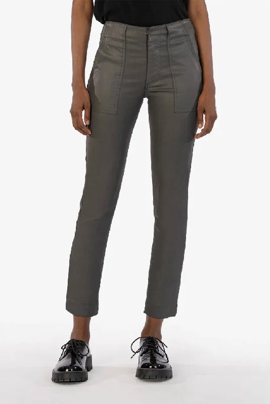 Classic Women's Fashion Reese Straight Leg Jeans In Grey
