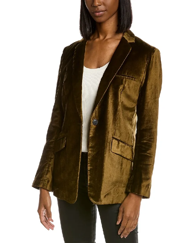Get The Latest Trends rag & bone Margot Velvet Blazer
