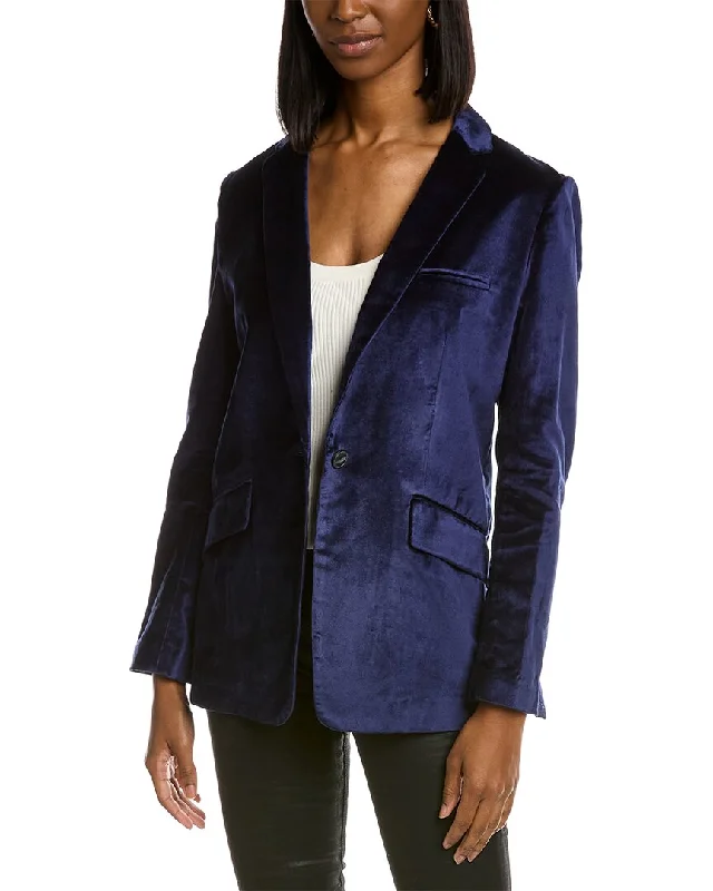Forward Trendsetter rag & bone Margot Velvet Blazer
