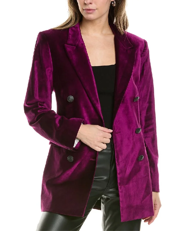 Casual Chic rag & bone Opal Velvet Blazer
