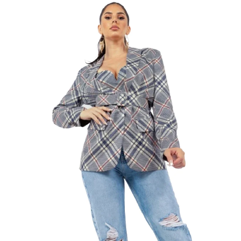 Style Breakthroughs Oversized Blazer With Belt