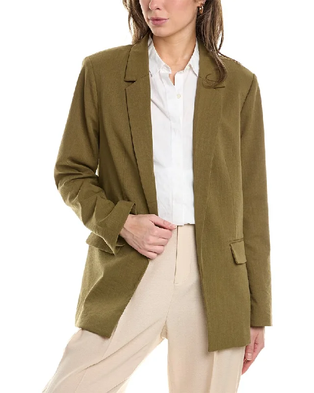 Trendy Street Style BCBG New York Washed Twill Blazer
