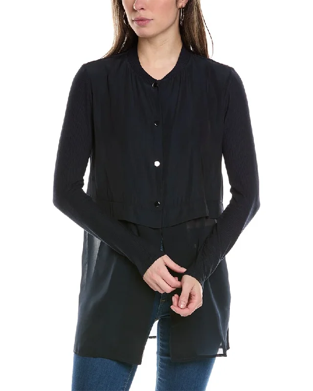 Charming Silhouette Lola & Sophie Hybrid Varsity Jacket