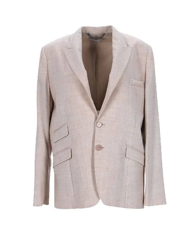Fashion Forward, Function First Stella McCartney Suit Set in Beige Viscose