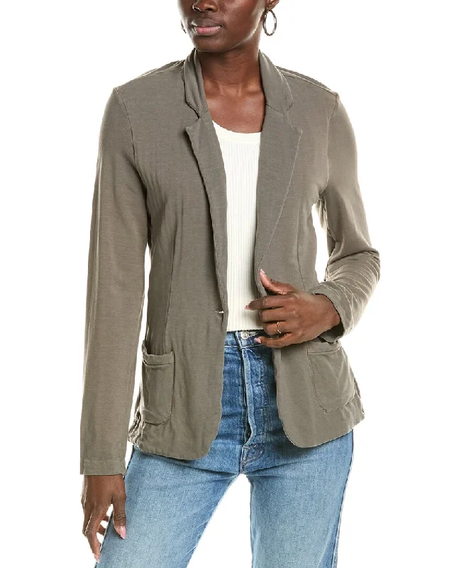 Graceful Movement Majestic Filatures French Terry One-Button Jacket