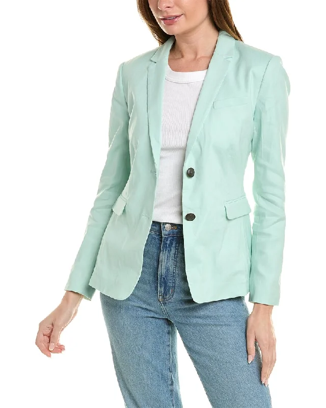 Sleek Design rag & bone Razor Linen-Blend Blazer