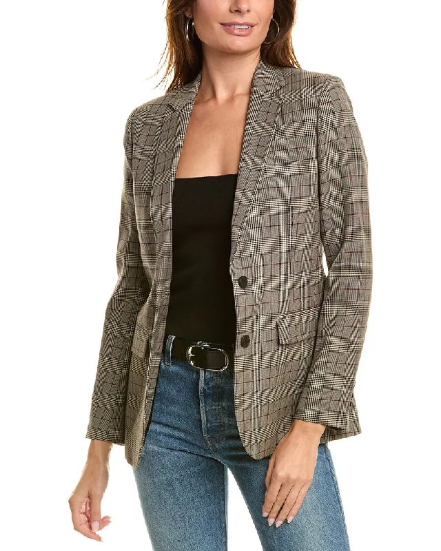 Fashion Forward, Function First The Kooples Wool-Blend Blazer