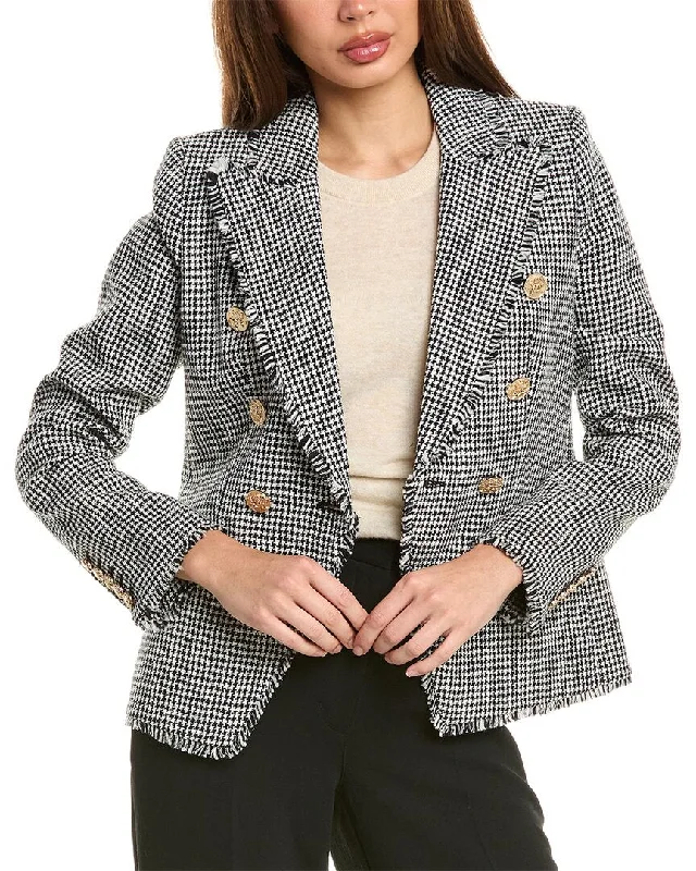 Spring Wardrobe Elie Tahari Tweed Blazer