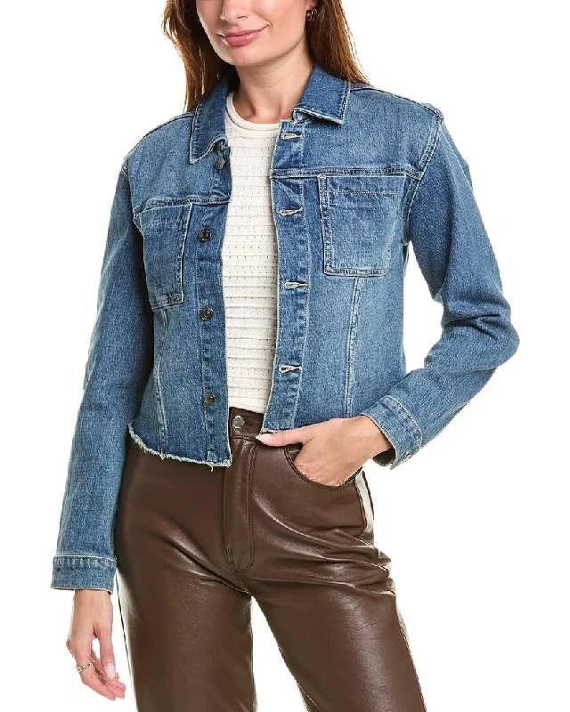 Relaxed Style HUDSON Jeans Micro Crop Jacket
