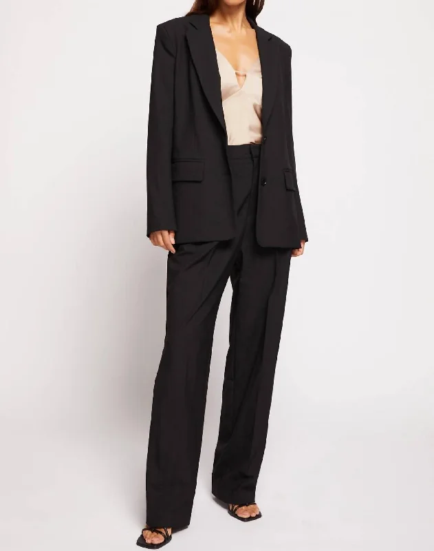 Trendy Street Style Reine Jacket In Black