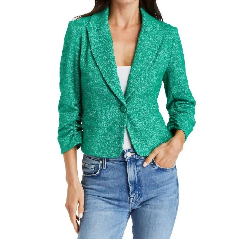 Versatile Style Wardrobe Suzie Blazer In Kelly Green