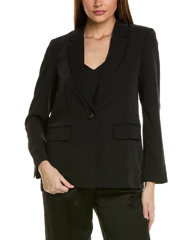 Comfortable Clothes BCBG New York Drapey Twill Blazer