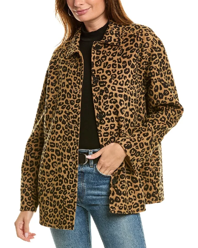 Timeless Elegance Redefined The Kooples Wool-Blend Jacket