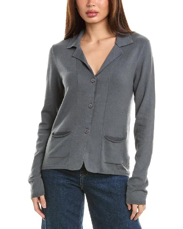 Charming Silhouette Majestic Filatures Organic Knit Jacket