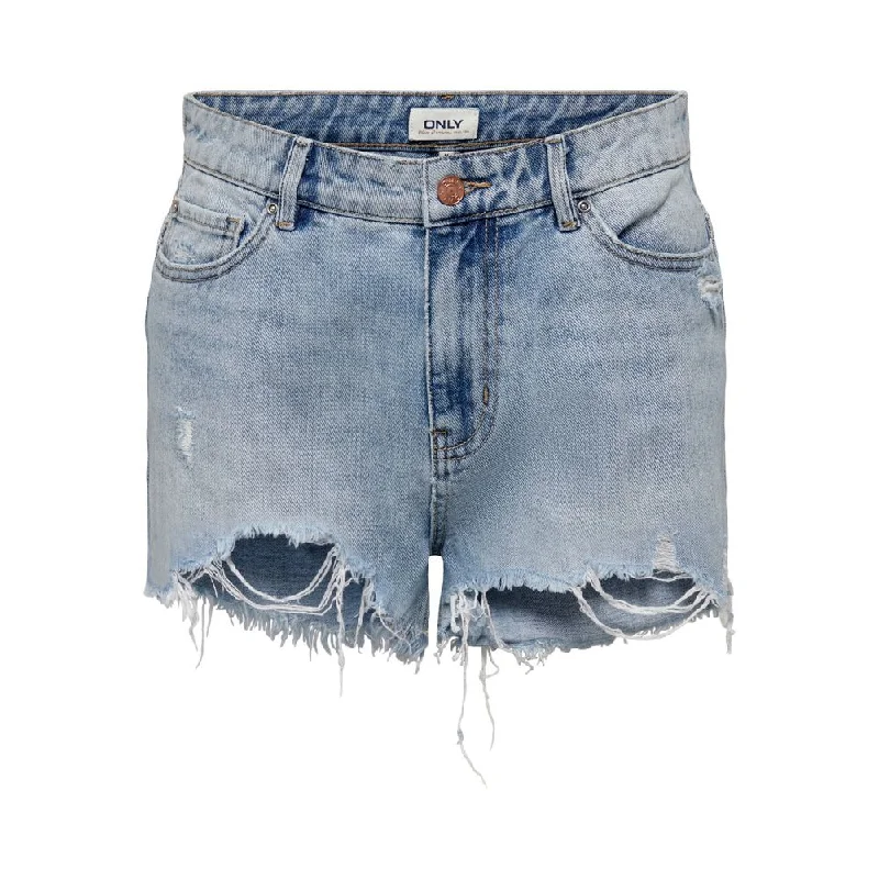 Unbeatable Prices Only blue Cotton Women's Short