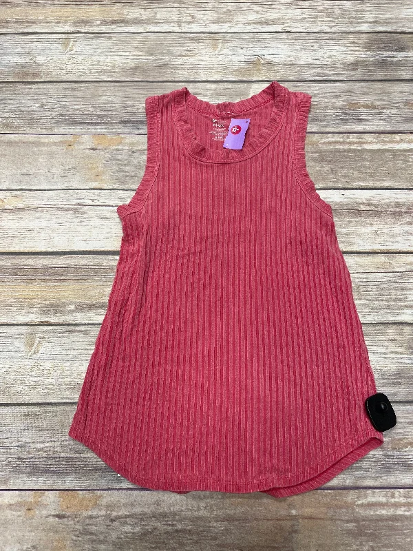 Modern Women's Outfit Pink Top Sleeveless Members Mark, Size M