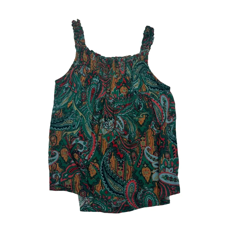 Trendy Women's Outfits for Casual Wear GREEN MAURICES TOP SLEEVELESS, Size M