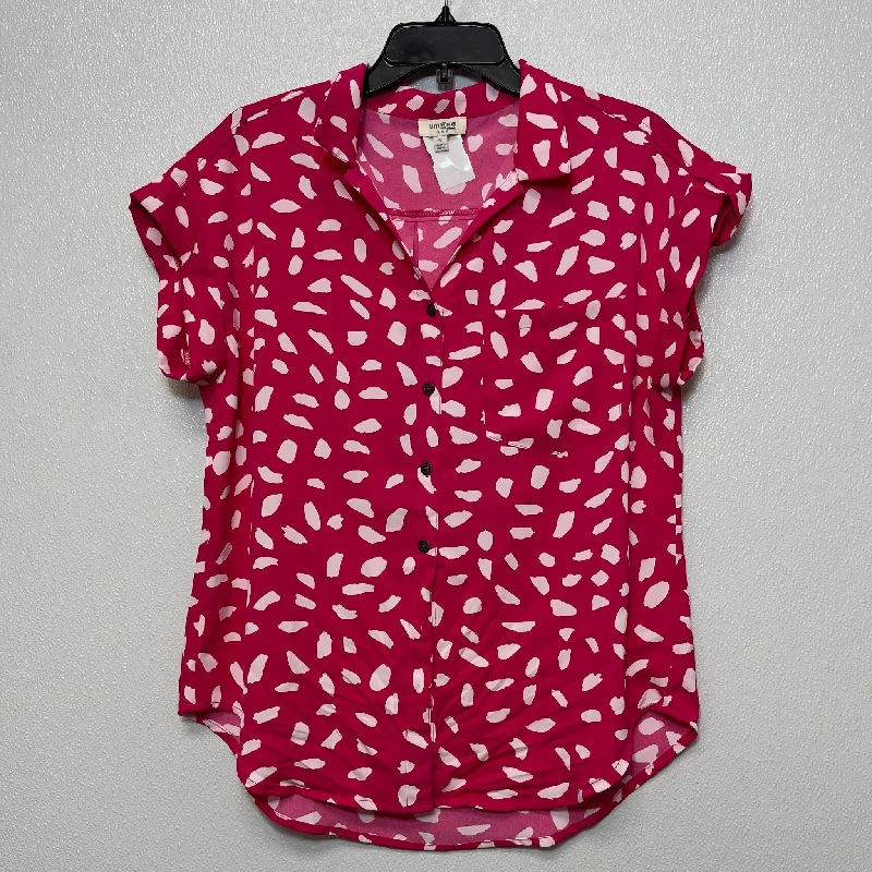 Timeless Elegant Hot Pink Top Sleeveless Umgee, Size S