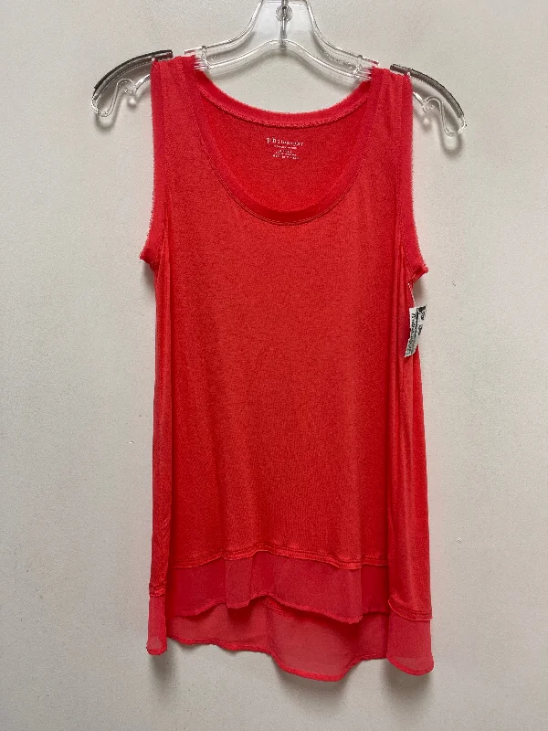 Women's Activewear Apparel Pink Top Sleeveless Philosophy, Size Xs