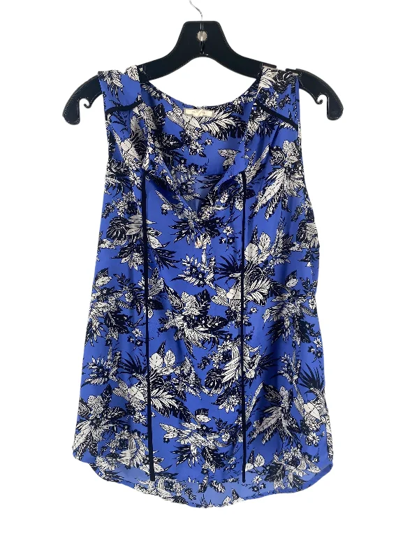 Limited-Stock Sale – Stylish Outfits At Lower Prices Blue Top Sleeveless Pleione, Size M Limited-Stock Sale – Stylish Outfits At Lower Prices Blue Top Sleeveless Pleione, Size M