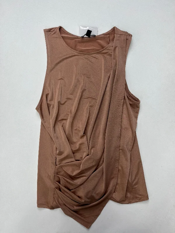 Women's Loungewear Clothes Bronze Blouse Sleeveless Express, Size M