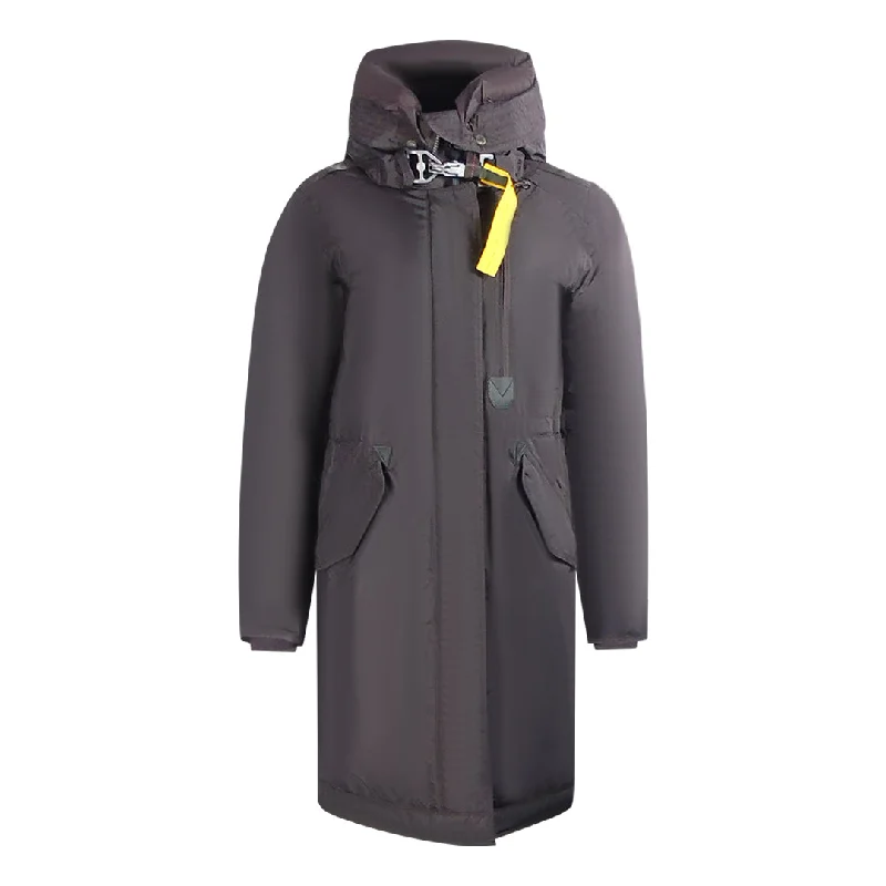 Comfortable Casual Women's Clothing Parajumpers Tank Obsidian Dark Brown Hooded Down Jacket Comfortable Casual Women's Clothing Parajumpers Tank Obsidian Dark Brown Hooded Down Jacket