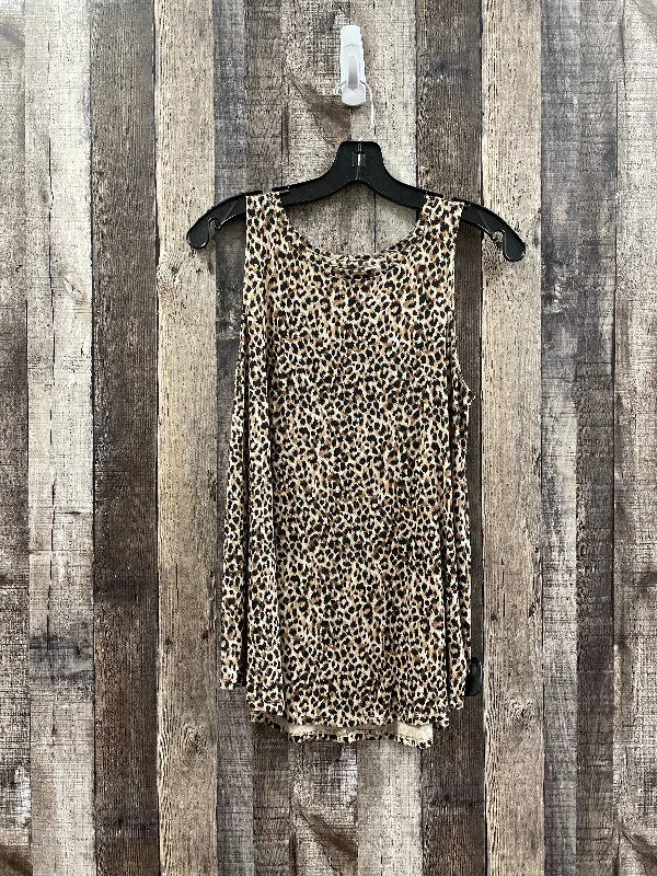 Women's Party Outfit Animal Print Top Sleeveless Old Navy, Size S
