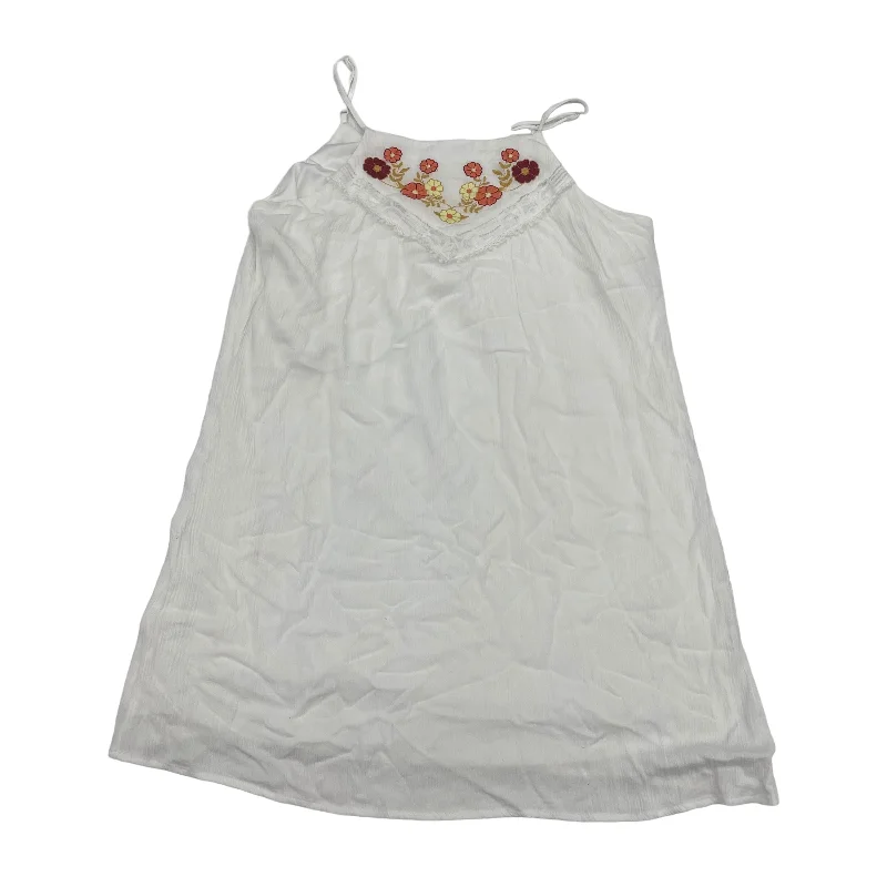 Summer Fashion WHITE  CME TUNIC SLEEVELESS, Size S