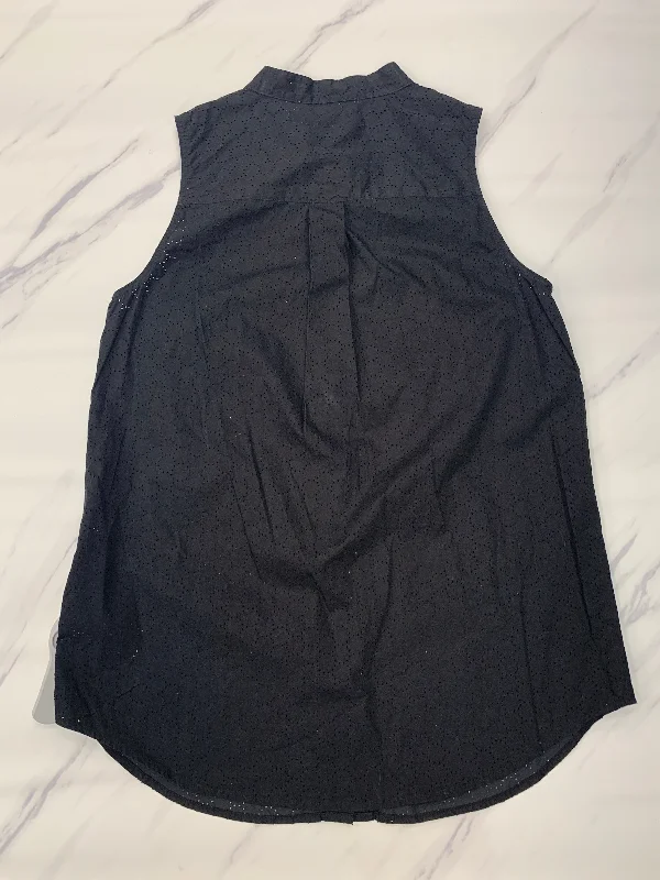Women's Attire Black Top Sleeveless Michael By Michael Kors, Size S