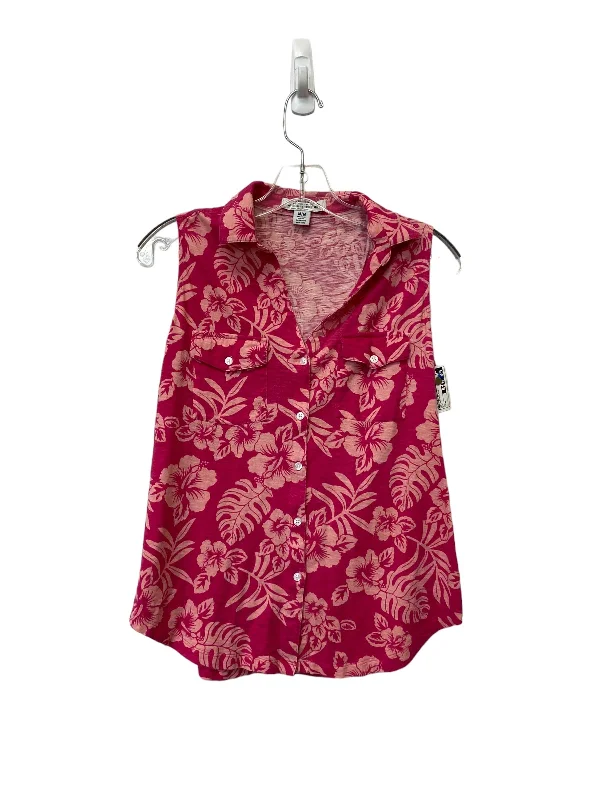 Women's Night-Out Outfit Pink Top Sleeveless Tommy Bahama, Size M