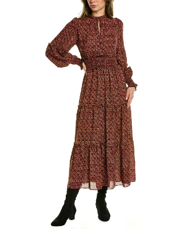 Update With Cottagecore Styles Max Studio Smocked Midi Dress