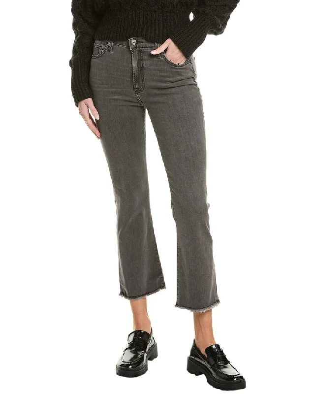 Fashion For Every Occasion 7 For All Mankind High-Waist Wash Black Slim Kick Jean